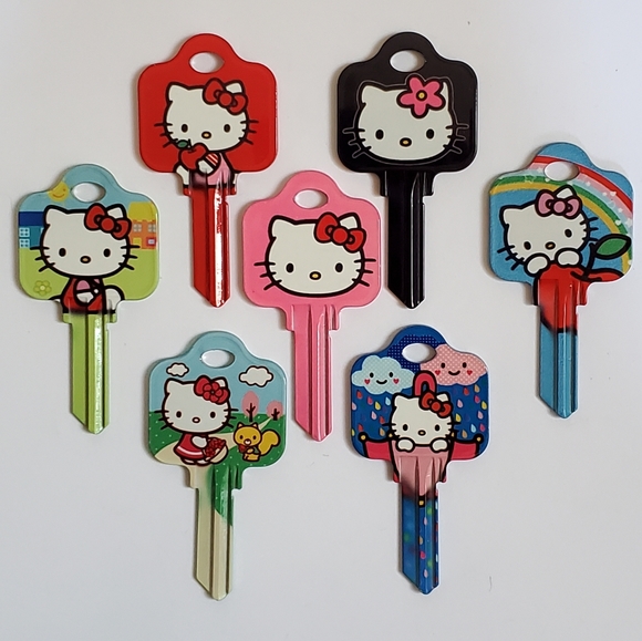 Other Bundle Hello Kitty House Keys Blank Poshmark